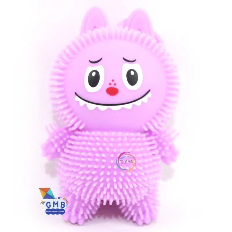 MAINAN SQUISHY REMAS ANAK MENYALA MAINAN YOYO UBUR-UBUR LAMPU PUFFER BALL LABUBU 3