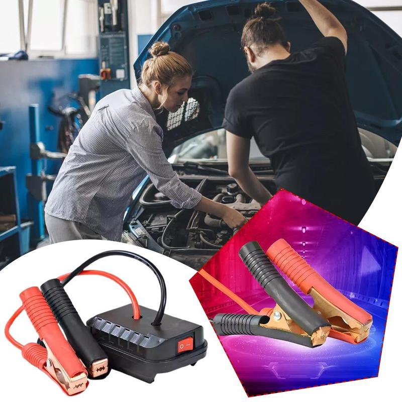 Bộ Chuyển Đổi Khởi Động Khẩn Cấp Ô Tô, 12V, Cho Dụng Cụ Điện Makita, Không Bao Gồm Pin, Bộ Chuyển Đổi Nguồn Khởi Động Ô Tô Đa Chức Năng, Thích Hợp Cho Makita 2