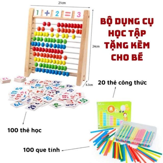 Product Introduction of Bảng tính hạt toán học thông minh cho trẻ em (tặng que tính) - Đồ Chơi, Toy 7