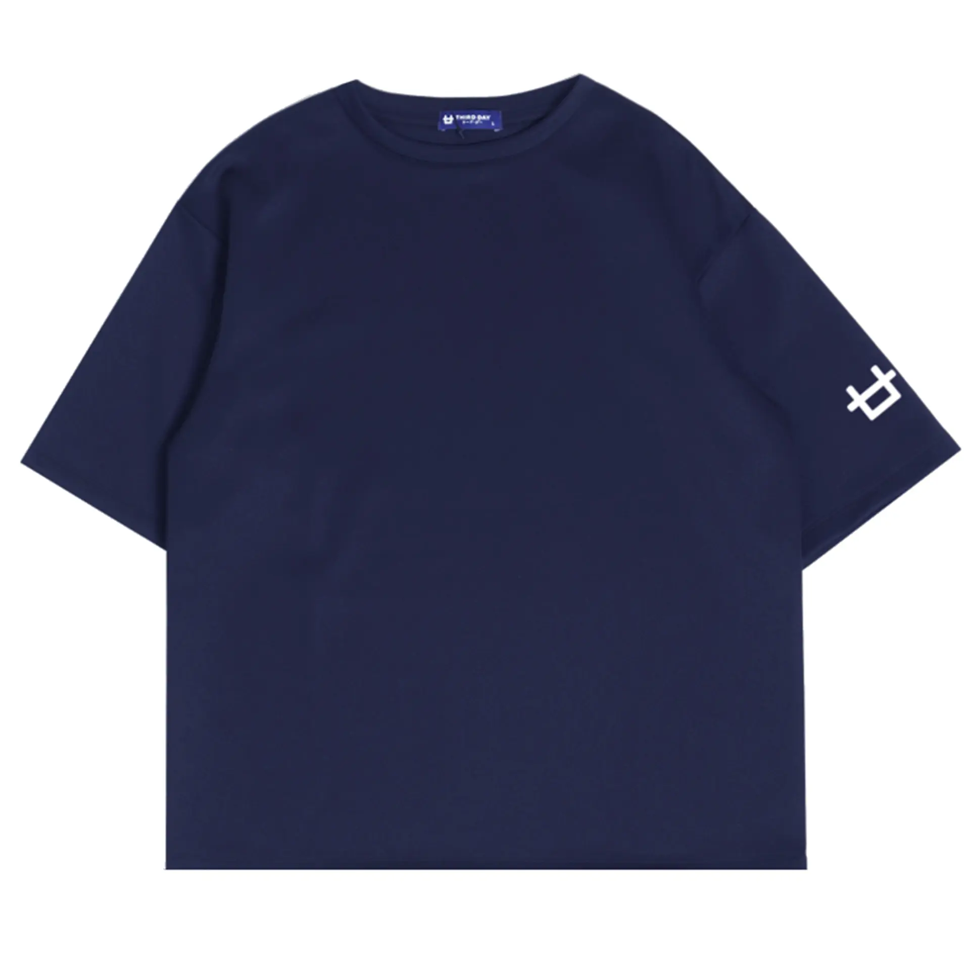 Kaos Tshirt Pria Oversize Logo Arm MTO13 hitam MTL58 Putih MTM12 Warna Biru Navy MTM11 Khaki Baju Digital Printing Tebal Kain Nyaman