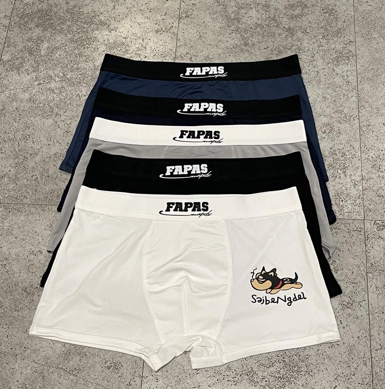 Combo 3-4-5 quần sịp đùi nam thun lạnh in hình thú cưng FA.PAS hàng loại 1. Menswear Nam Boxer Quần Boxer
