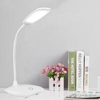 Gambar Lampu LED  Listrik Lampu Belajar Cas Recharge 3 Mode Sentuh Lampu LED Meja Belajar USB Lampu Baca Desk Lamp Listrik - pink dari iSmart Choice Store Kota Surabaya 3 Tokopedia