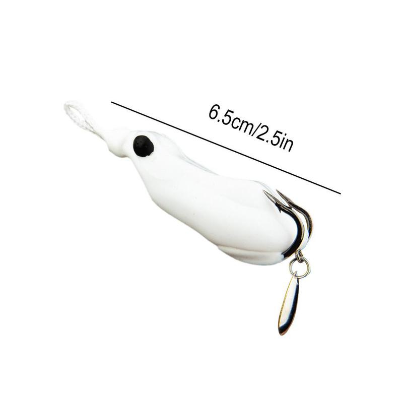 Product Introduction of 6.5Cm/15G Soft Frog Modified Lure Plastic Toad Lure Saltwater Floating Snakehead Hooks Baits 22