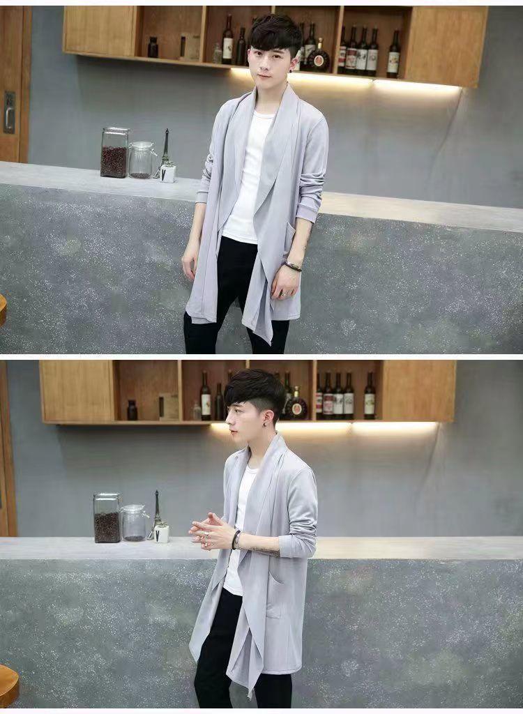 Product Introduction of Áo khoác ngoài, Thương Hiệu Hợp Xu Hướng Dành Cho Nam Giới, Dài Trung Bình Áo Khoác Mỏng, Thích Hợp Cho Mùa Xuân Và Mùa Thu, Áo Choàng Đẹp Trai Phong Cách Hàn Quốc, Thích Hợp Cho Học Sinh, Áo khoác ngoài Hợp Xu hướng 4