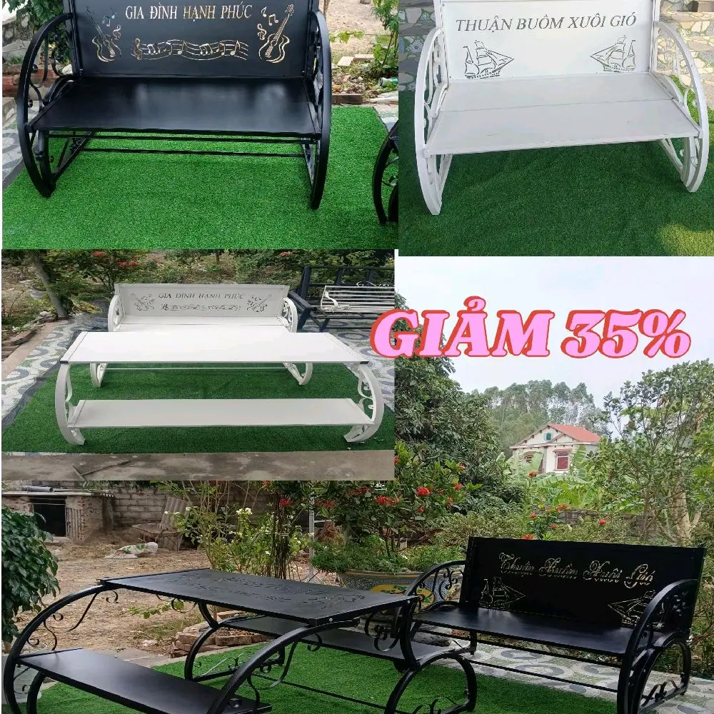 Ghế xếp thành bàn hàng trực tiếp từ sở sản xuất