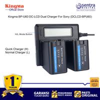 Gambar Kingma DC LCD Dual Charger For Sony BP-U60 ( DC LCD-BPU60 ) dari Sentra Digital Kota Surabaya 2 Tokopedia
