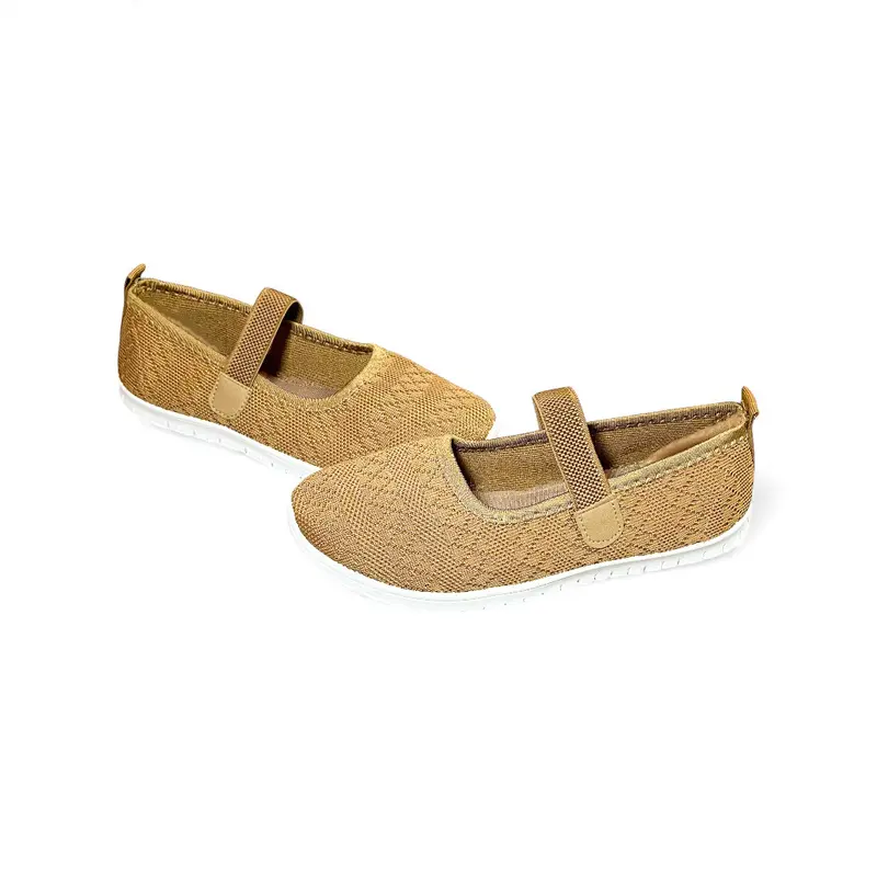 COLLIN X SAILATU [FREE BOX] Sepatu Slip On Rajut Wanita Kasual Sport SF1017 Karet Shoes 4