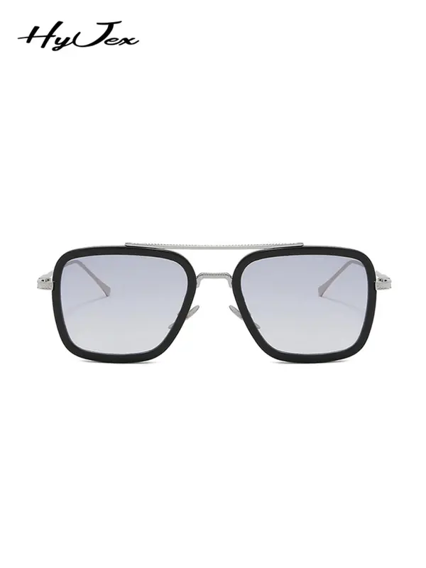 Minimalist Elegant Aviator Eyeglasses for Everyday Use (1 Pair), Basic Flat Frame Fashion Eyeglasses for Women & Men, Fashion Eyeglasses for Work, Daily Clothing Decor, Perfect for Student Daily Use 7