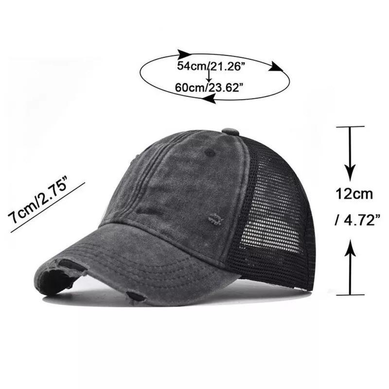 Comfortable Trucker Hat Sports Lightweight Sun Protection Baseball Cap Classic Adjustable Dad Hat for Men Outdoor Activities Casual Wear Summer Daily 2