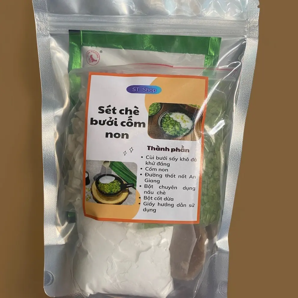 Set Chè Bưởi Cốm Non ST SHOP