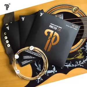 Senar Gitar Akustik String PHILTER ORIGINAL Phospor Bronze Coated Corrosion Resistant