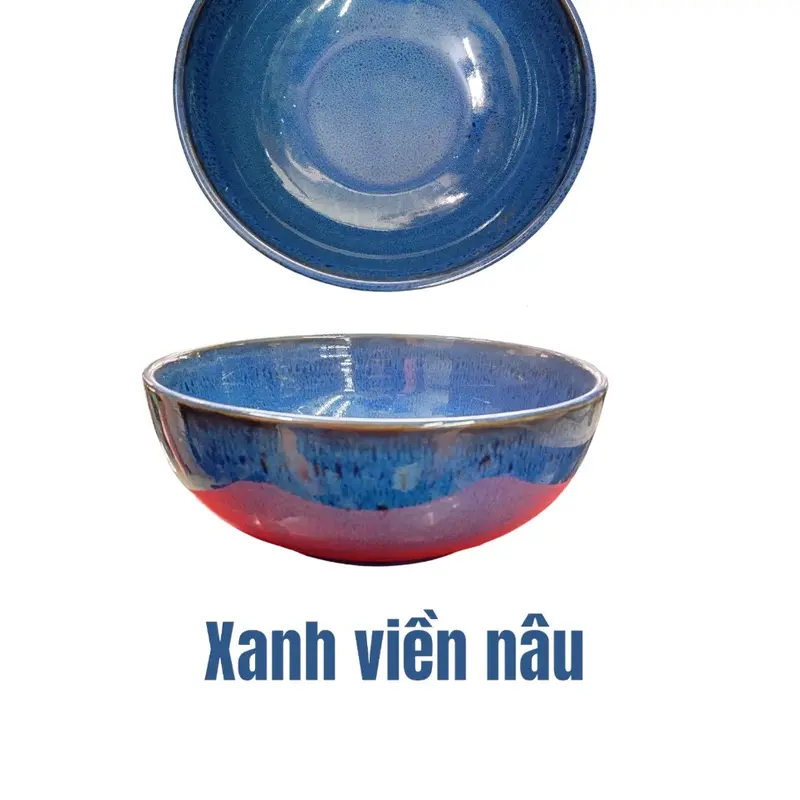 Bát cơm, bát canh 20cm Gốm Sứ Cường Phát - Dung tích 1350ml 6