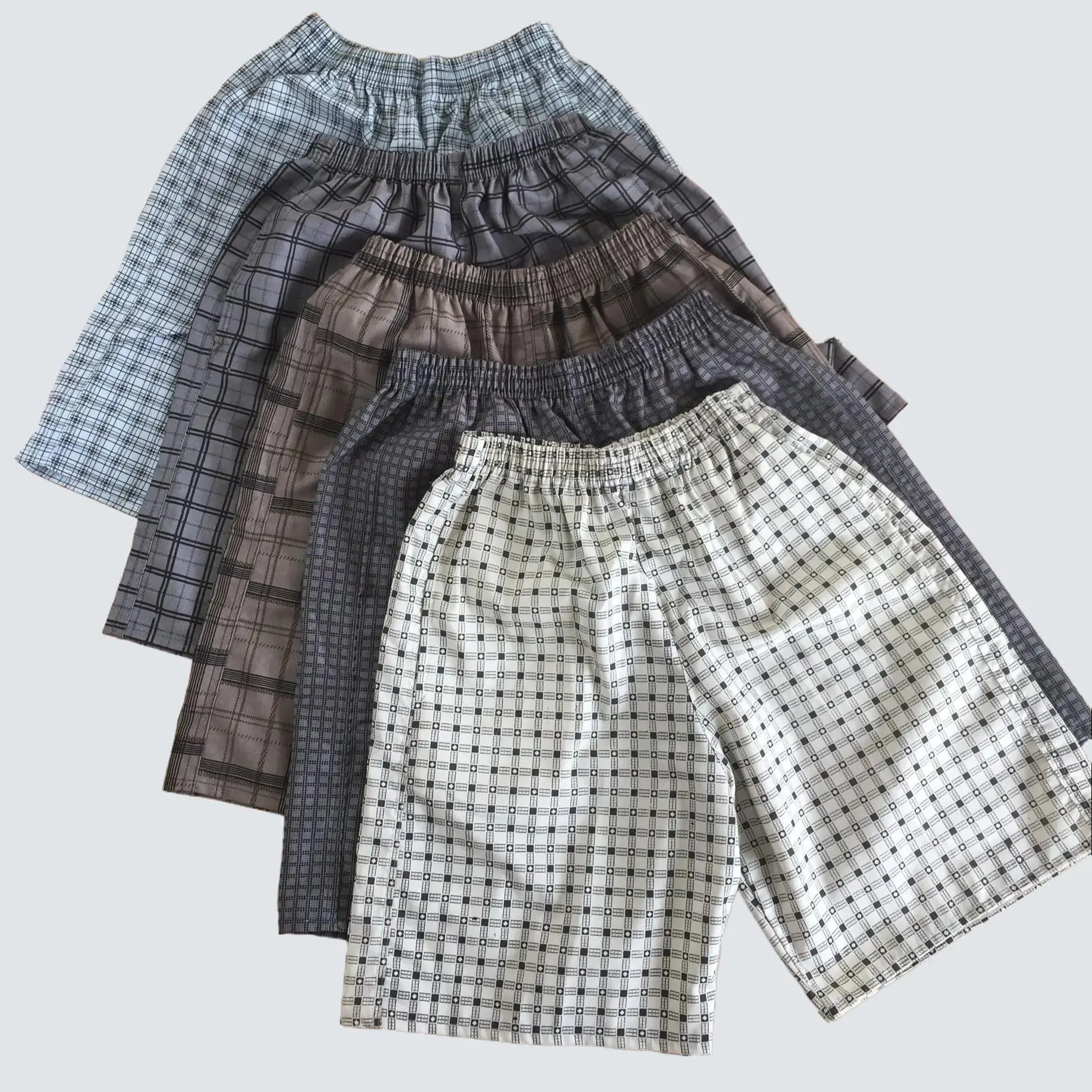 [GIÁ RẺ] COMBO 5 Quần Đùi Nam ,Quần short Nam nhiều màu cho người trung niên,người lớn tuổi Nhung Menswear Cotton combo  5quanduinam