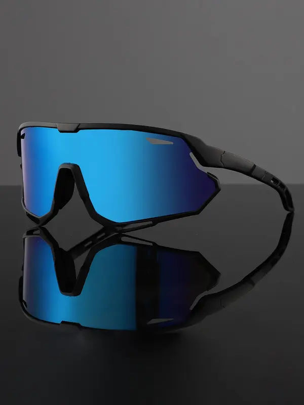 Outdoor Sports Hollow Out Cycling Glasses, UV400 Anti-UV Sports Sunglasses, Windproof & Dustproof Sports Sunglasses for Men & Women 3