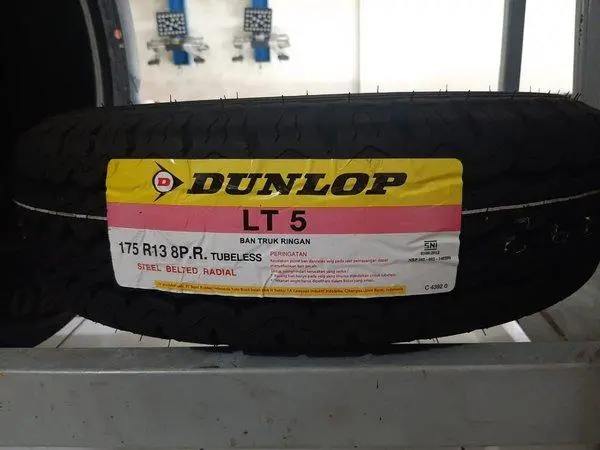 175 R13 8PR DUNLOP LT5 MOBIL ANGKUT BARANG PROMO PAYDAY Ban Car Tire