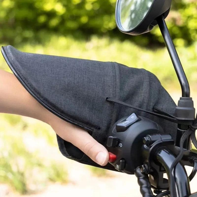 Product Introduction of 1pair Motorcycle Handle Glove Hand Guard Motorcycle Sunscreen Waterproof Vehicle Guard D9Q0 30