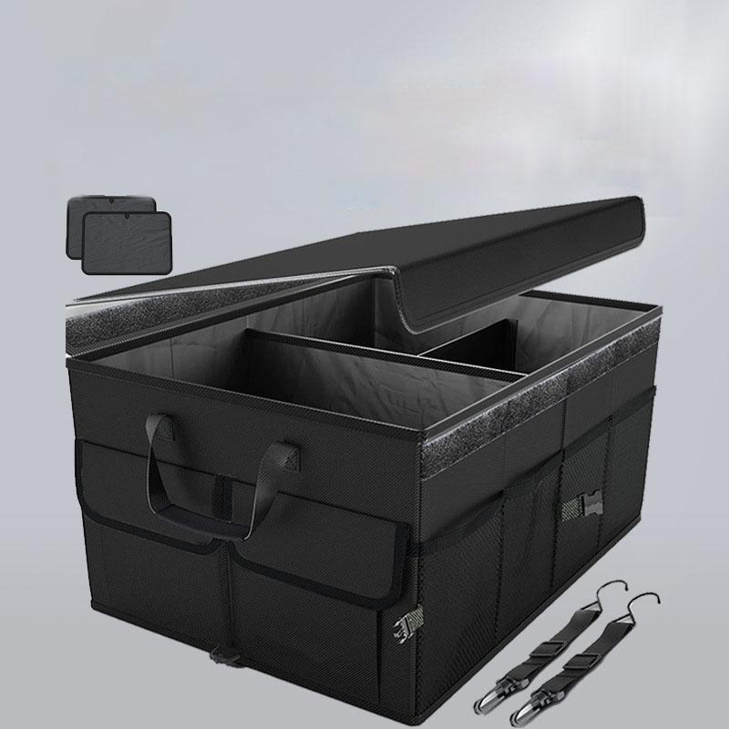 Product Introduction of Large Capacity Car Trunk Storage Box, Foldable Car Trunk Organizer, Multifunctional Car Storage Box, Car Interior Accessories 0