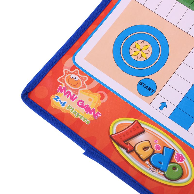 Product Introduction of Ludo Chess Non-woven Foldable Snake Chess Ladder Toy Family Board GameLudo Chess Snake Chess Non-woven Foldable Chess Toy Family Board GameNon-woven Foldable Ladder Snake Ludo Chess Toy Family Board GameFamily Board Game Ludo Chess Snake Chess 12