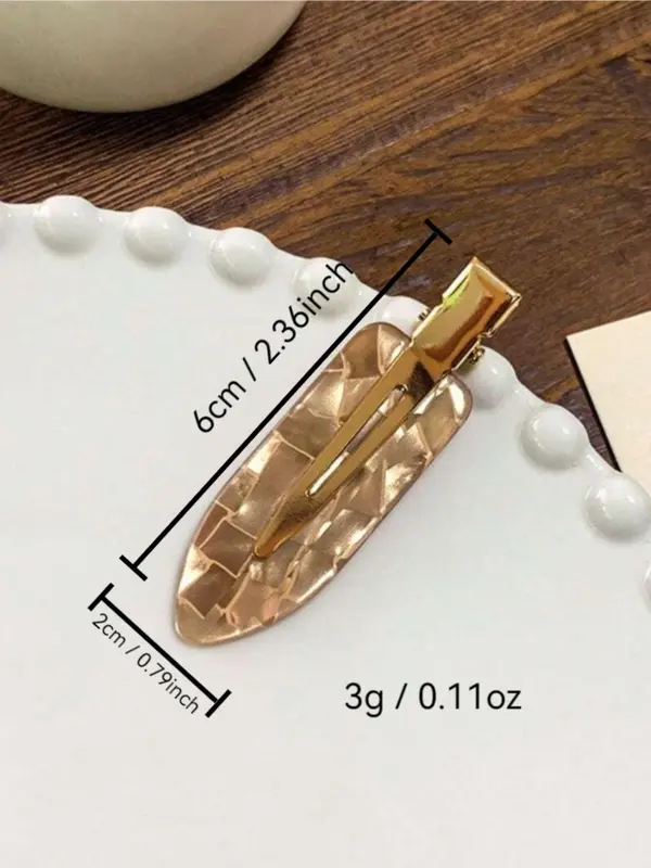 Women's Elegant Minimalist Hair Clips, Trendy Exquisite Hair Clips, Chic All-match Hair Accessories for Hairstyle Decor 1