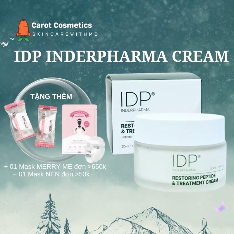 Kem dưỡng phục hồi và dưỡng ẩm cao cấp IDP Inderpharma Restoring 50ml