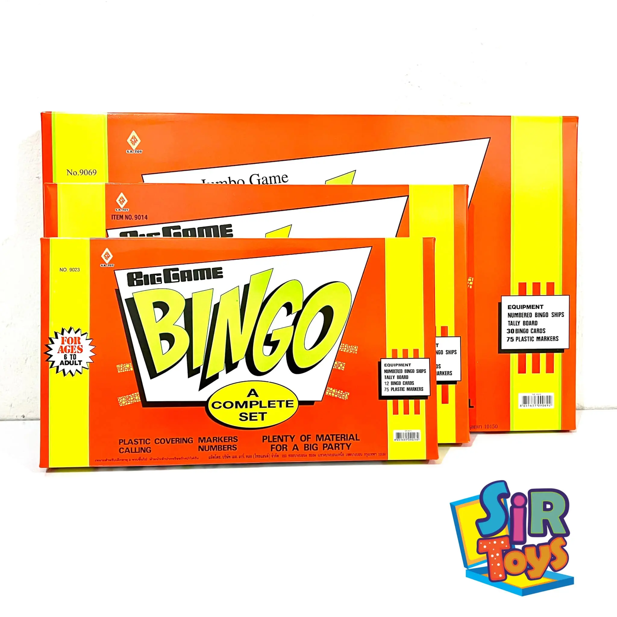 เกมบิงโก บิงโกจัมโบ้ (Bingo Jumbo) 3ขนาด ราคาถูก
