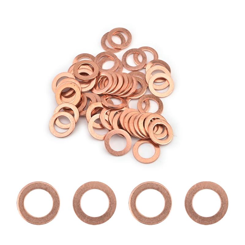 M10 DISC BRAKE HOSE COPPER WASHER UNIVERSAL DISC BRAKE HOSE WASHER ...