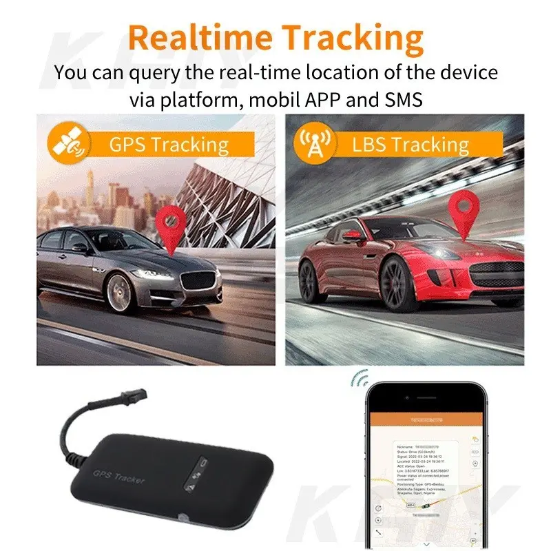 【COD】4G GPS Tracker APP GT02A Pelacak Motor/Mobil GSM ORIGINAL GPRS Kendaraan Pencari Lokasi Waktu Nyata Mobil Motor Anti Maling 6