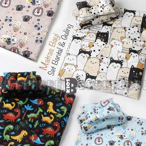 kasur matras bayi set bantal peyang bayi dan 2 guling / kasur bayi alas tidur bayi Baru lahir Bayi Cewek