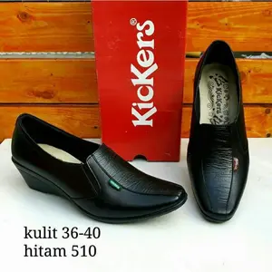 kickers -  sepatu formal wanita slip on