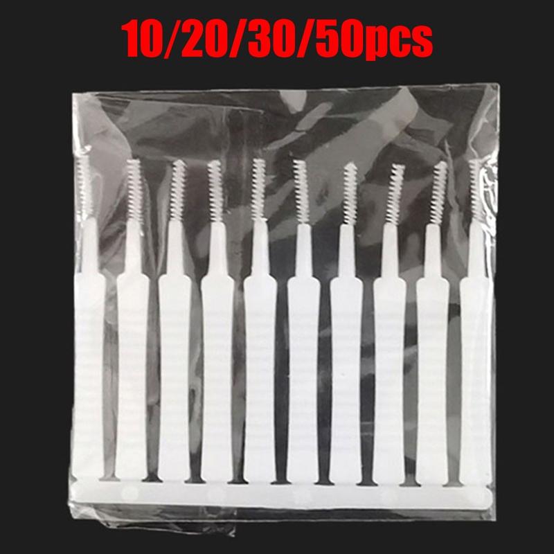 10/20/30pcs Shower Head Cleaning Brush Gap Hole Anti-Clogging Cleaner Brushes 0
