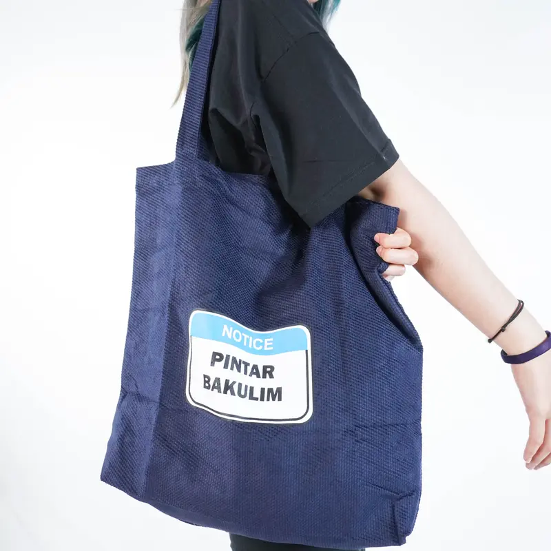 Intalu Totebag Kain Motif Sablon Unik Casual Pria Wanita Oleh-Oleh Banjarmasin TAS 01-011-015 6
