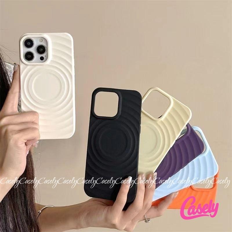 Vỏ Cho IPhone 15 13 11 18 16 14 17 12 Pro Max Xr X Xs Max Air 15 14 16 Plus Vỏ Mềm Hấp Thụ Sóng Từ Tính Chất Rắn