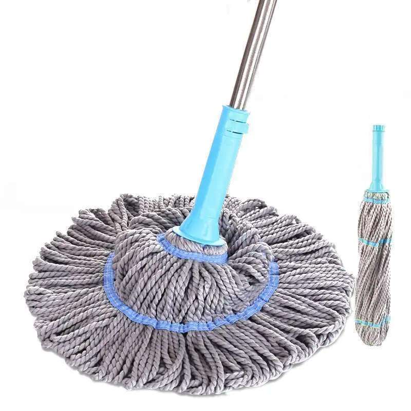 Cây Lau Nhà Nước Tự Sấy Khô, Gia Dụng Ngoại Cỡ, Xoay, Cây Lau Nhà Lười Biếng, Rảnh Tay, Cây Lau Nhà Bằng Thép Không Gỉ Lau Sàn