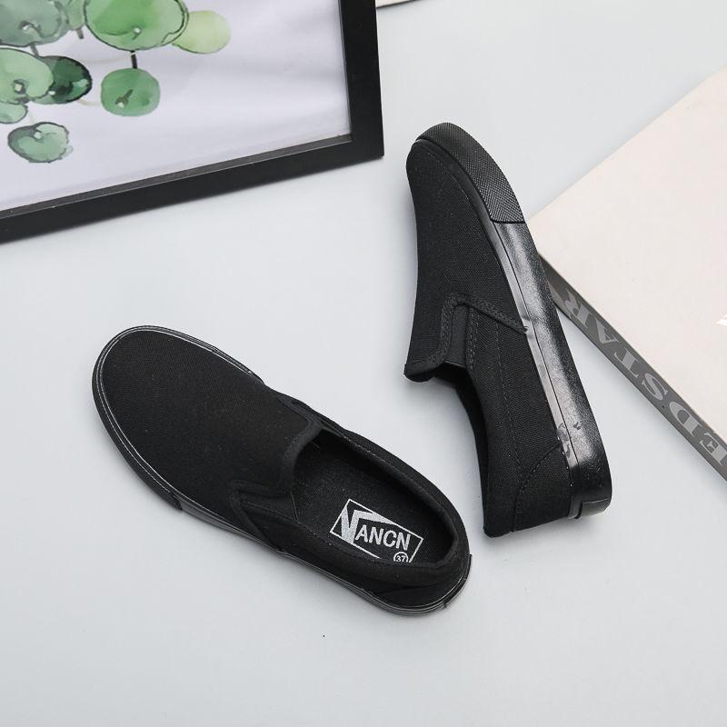 Product Introduction of Kasut Malas, Gaya Korea, Selipar, Bawah Rata, Sesuai untuk Musim Bunga dan Musim Luruh, Kasut Putih, Untuk Pelajar Lelaki, Kasut Kanvas, Bernafas, Kasut Papan Skate Kasual 15