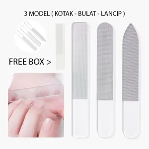 FREE BOX - PENGKILAP KUKU NANO GLASS / PENGIKIR KUKU NANO GLASS / BUFFER KUKU / KIKIR KUKU