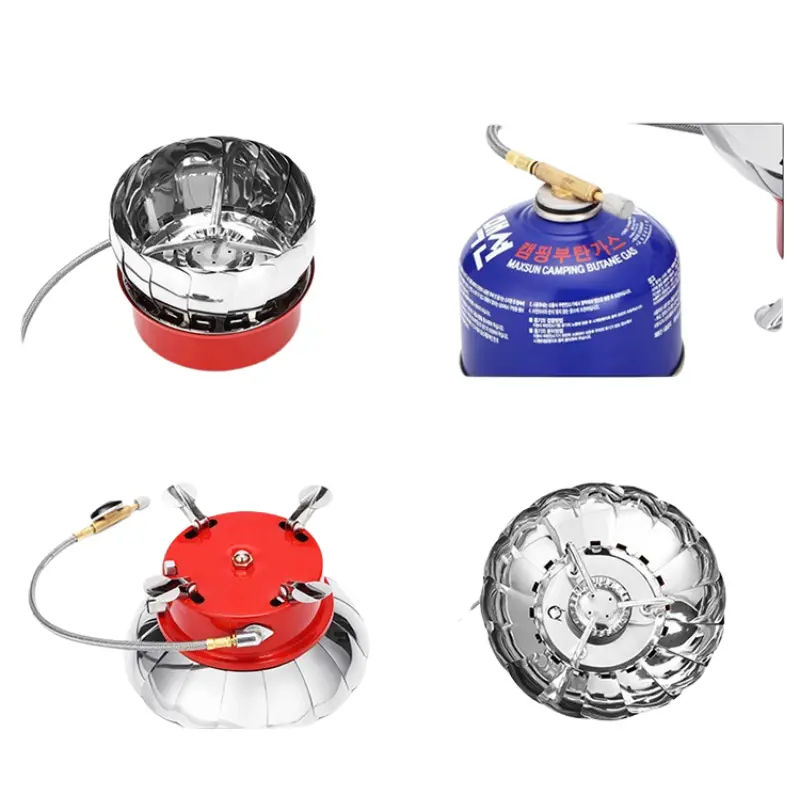 Bếp Gas Mini Chống Gió Có Dây, Chống Cháy Nổ - Gấp Gọn Tiện Dụng Mang Đi Dã Ngoại, Du Lịch 5