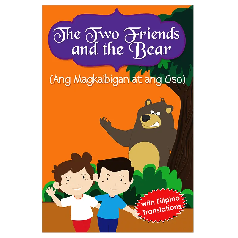 JUMBO BOOK (NEW)-THE TWO FRIENDS & THE BEAR