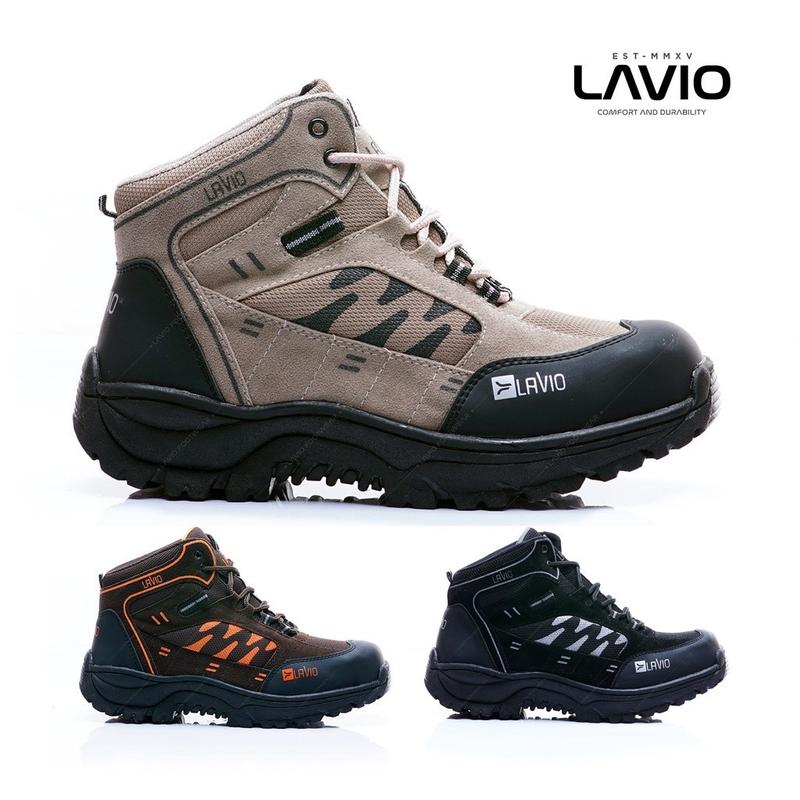 Lavio Sepatu Pria Wanita Unisex Safety Boots High Premium Quality Axel Booster Mood Hiking Proyek Outdoor sepatugununganakanaklaki Indonesia Navy Hiking Shoes 1