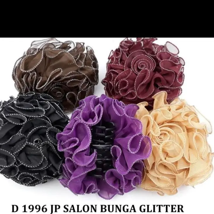 Jedai Cepol Hijab Jilbab Scrunchie Jumbo | Aksesoris Rambut 3