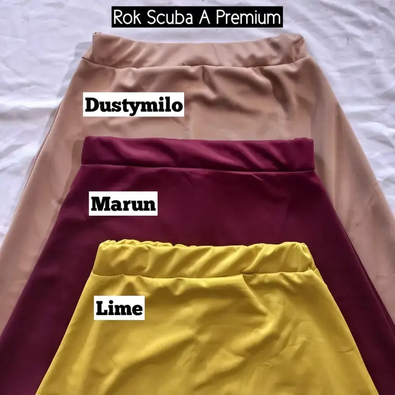 DIANS - Rok A Panjang - Rok A Line - Rok Model A - Rok Muslimah - Rok Hitam - Outfit Muslimah Cewek Pondok - Rok Cantik - Rok Vintage 5