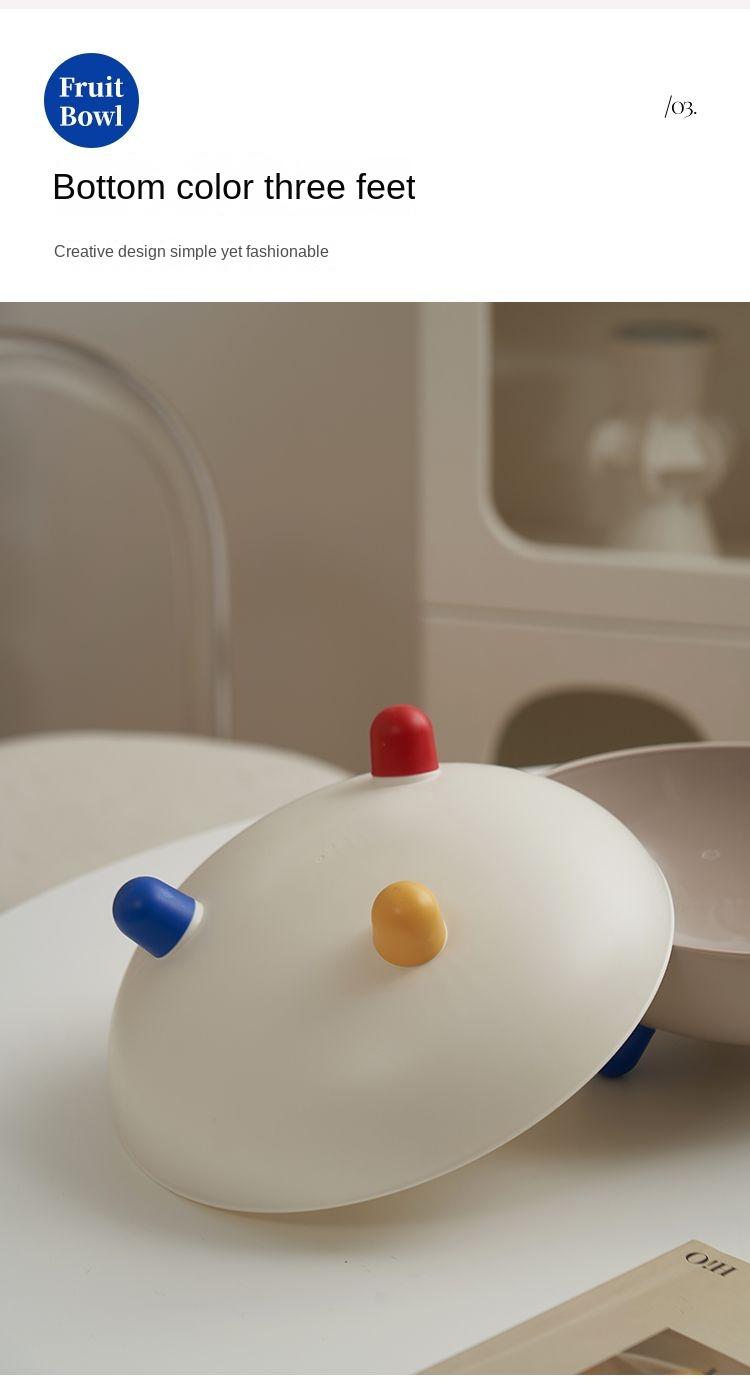 Product Introduction of Creative snack tray, candy tray, fruit tray with high aesthetic value, living room coffee table, fruit tray, household dried fruit tray, high footed fruit tray 8