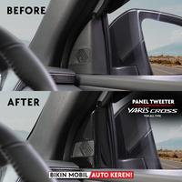 Gambar Otoproject - Panel Tweeter Yaris Cross Carbon | Tutup Speaker Tweeter Yaris Cross - CARBON dari Otoproject Kota Surabaya 2 Tokopedia