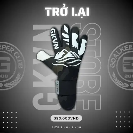 Găng tay thủ môn gkvn TRỞ LẠI không xương KHÔNG CÓ HỘP