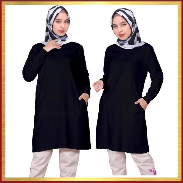 Product Introduction of kaos tunik wanita polos ukuran XL fit to XXL dan 3XL 11