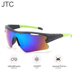 สินค้าใหม่ในปี2026 JTC แว่นกันแดดเลนส์เปลี่ยนสี เหมาะสำหรับคนที่ชอบขับรถในตอนกลางคืน เหมาะสำหรับวิ่ง ขี่จักรยานและตกปลา ใส่ได้ทั้งผู้หญิงผู้ชาย นักศึกษา คนทำงาน ใส่แล้วหน้าเล็กดูเรียว น้ำหนักเบา กันรอยขีดข่วน ทนทาน
