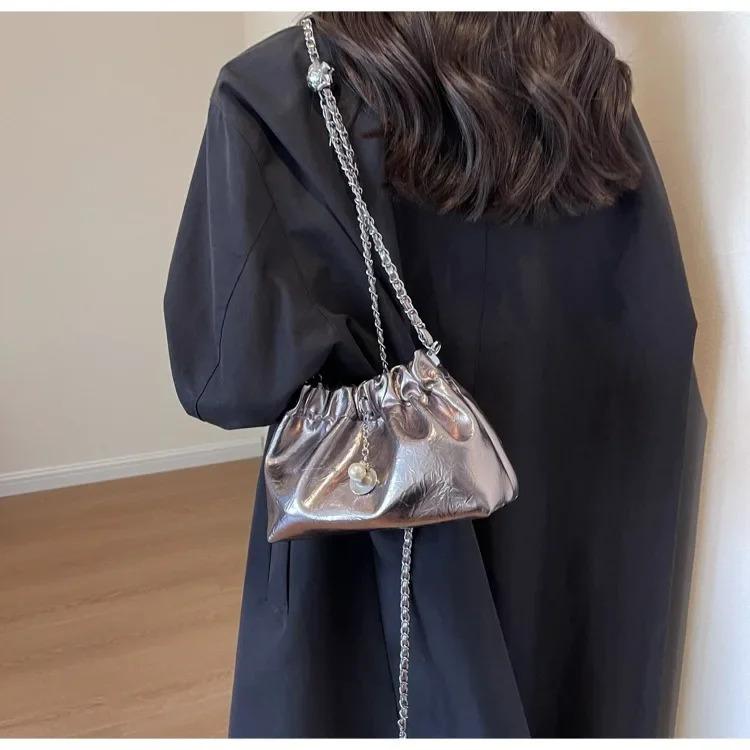 Product Introduction of Millennium Bag Women 2025 New High Sense Shoulder Bags Summer Chain Bag Fashion Bucket Bag Messenger Bags Purses Handbags 27
