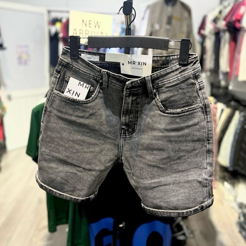 Quần Short Jean Nam Slimfit Form Ôm Chất Đẹp Xịn Có Độ Co Dãn