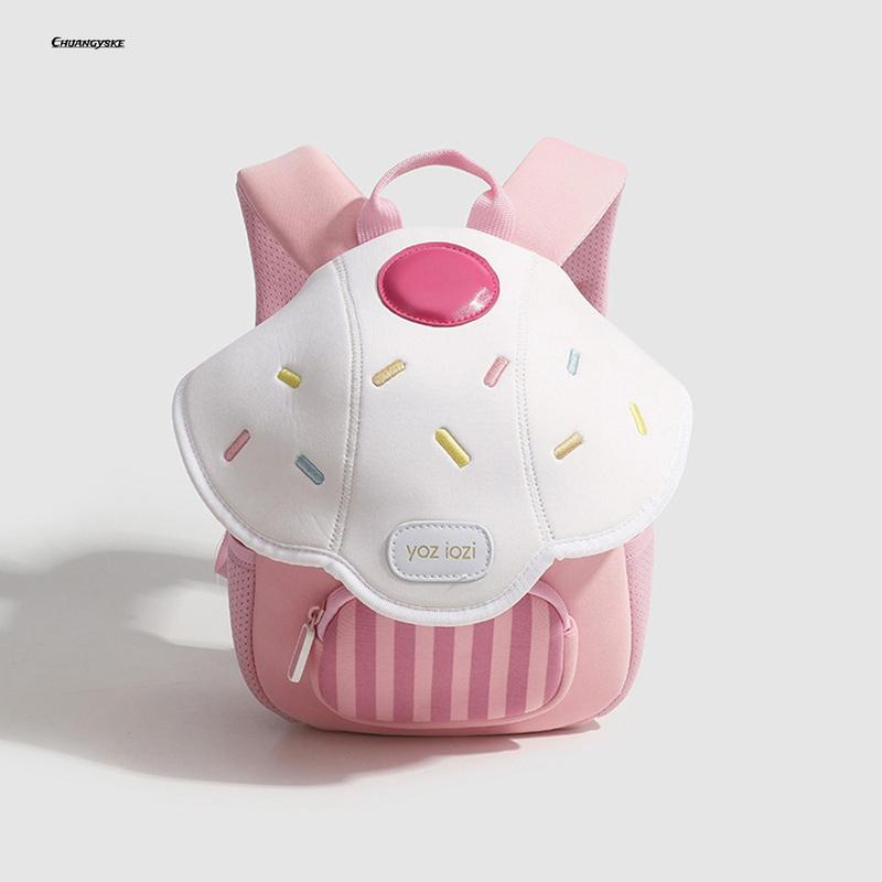 Ba lô hình nấm cho trẻ em, Túi du lịch mini, Thiết kế dễ thương cho mẫu giáo, Món quà tuyệt vời cho trường mầm non, Thích hợp cho bé gái và bé trai, Cặp sách 0