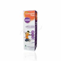Gambar CURCUMA PLUS EMULSION GROW RASA BLACKCURRANT SIRUP 200 ML dari Apotek Cinta Sehat Bekasi by GoApotik Kota Bekasi 2 Tokopedia