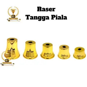 Tangga Piala (isi 10pcs )| Raser Piala | Laser Piala |  Grosir Part Piala | Part Trophy | Tiang Trofi